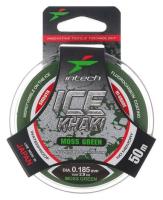 Леска "Intech" Ice Khaki moss green 0.185 50м