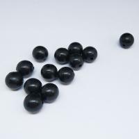 Бусинки Nautilus Rubber Beads 4мм Black