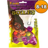 Бойлы "Fish.ka" ПЫЛЯЩИЕ (насад) АССОРТИ 18мм 100 гр.