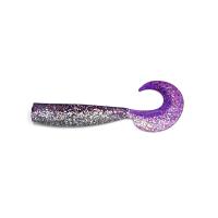 Твистер YAMAN Lazy Tail Shad, р.7 inch цвет #19 - Silver Violet (уп. 3 шт.)