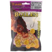 Бойлы "Fish.ka" ваниль 14мм 100 гр.