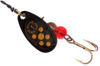 Блесна "MEPPS" Comet Black Fury №1 Yellow BL 3,5 гр.