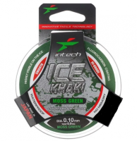 Леска "Intech" Ice Khaki moss green 0.10 30м