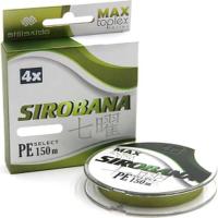 Шнур плетеный "Shii Saido" Sirobana 4X, L-150 м, d-0,405 мм, test-20,39 кг, olive