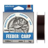 Леска "NAUTILUS" Feeder Карп 0.30мм 100м