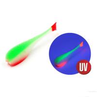 Поролоновая рыбка YAMAN на двойнике, р. 80 мм, цвет 23 UV (1 шт.)