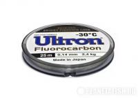 Леска ULTRON Fluorocarbon  0,14 мм 1.8 кг 25 м прозрачная