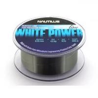 Леска Nautilus White Power 300м d-0.25мм 4.5кг*