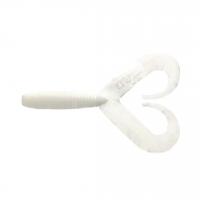 Твистер YAMAN PRO Loop-Two, р.2 inch, цвет  #01 - White (уп.10 шт)