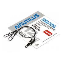 Поводок Nautilus 1x19 Steel Force Hybrid Ultra 12кг 15см
