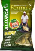 Прикормка "ALLVEGA" Formula Carp Hemp карп (конопля) 900 гр.