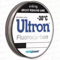Леска ULTRON Fluorocarbon  0,20 мм 3.4 кг 25 м прозрачная