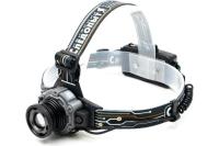 Фонарь налобный "СИБИРСКИЙ СЛЕДОПЫТ-Вольт-М", 1 LED, zoom, аккум. 220В