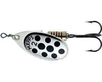 Блесна "MEPPS" Aglia Decoree PTS №2 Silver/Black 4.5 гр.