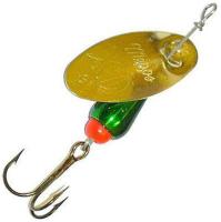 Блесна "MEPPS" XD Platinum №3 G/Vert 7 гр.