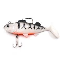 Приманка оснащенная Namazu PVC Perch, L-80 мм, 19 г, цвет 05 (2 шт.)