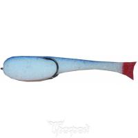 Рыбка поролон "Helios" 9.5см бело-синяя кр. №1/0
