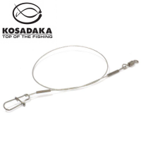 Поводок "KOSADAKA" Classic 22см 3.5кг 1x7 (5шт) KS-7004-L1