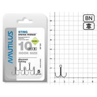 Крючок Nautilus Sting Treble SST 1301 №10