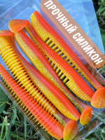 Виброхост Green Fish JIG MIX 3,5" цв.15 (6 штук)