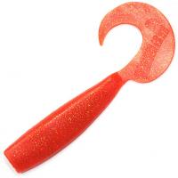 Твистер YAMAN Lazy Tail Shad, р.7 inch цвет #03 - Carrot gold flake (уп. 3 шт.)