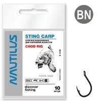 Крючок Nautilus Sting Chod rig S-1140 BN № 2