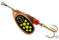 Блесна "MEPPS" Comet Black Fury №3 Chart C 6,5 гр.