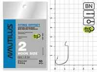 Крючок Nautilus Sting Offset SSW 1005 № 2