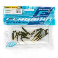 Приманка силик. "FLAGMAN" Слаг Magic Stick 2" Motor Oil 5см 10шт FMS20-133