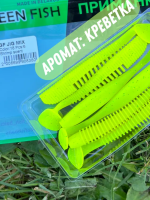Виброхост Green Fish JIG MIX Awaruna 3,5" цв.18 (6 штук)