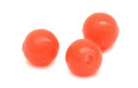 Бусина фидерная Namazu Soft Beads, PVC, овальная, d-3,7 мм, ,L-5,2 мм, цв. фц. оранж. (20 шт.)