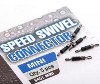 Вертлюг "FLAGMAN" быстросъемный Speed Swivel Connector Mini 5шт 6451-MINI