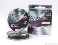 Шнур плетеный "Shii Saido" Selene 8X, L-150 м, d-0,083 мм, test-3,62 кг, mosgreen
