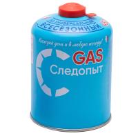 Газ для порт. плит "СЛЕДОПЫТ", метал. баллон, 450 гр. резьб., (всесезонный) Россия