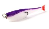Рыбка поролон "Контакт" 10см двойник бело-фиолет. 1шт