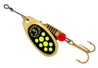 Блесна "MEPPS" Comet Black Fury №3 Chart G 6,5 гр.