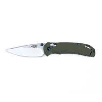 Нож складной "Firebird by Ganzo" с клипсой, дл.клинка 77 мм, сталь 440С, цв. зелёный																