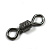 Вертлюг Namazu Pro ROLLING RIBBED SWIVEL, латунь, цв. Carbon, р. 10, test-4 кг (уп. 10 шт.)
