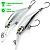 Воблер "KOSADAKA" Sharky Minnow XD 43S плав. 2.15г SIL