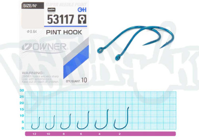 Крючок "OWNER" 53117-08 11шт