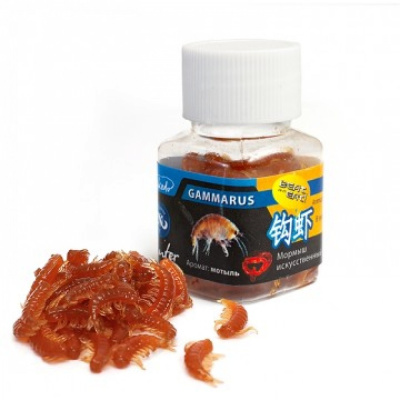 Мормыш иск. TKS29000107FO-10MM корич. мотыль 60шт