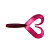 Твистер YAMAN PRO Loop-Two, р.2 inch, цв. #04 - Grape (уп.10 шт)