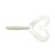 Твистер YAMAN PRO Loop-Two, р.2 inch, цвет  #01 - White (уп.10 шт)