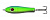 Блесна Kuusamo Professor 3. 75/12 (бусинка) Gre/Fye/Blu-S