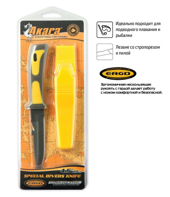 Нож "Akara" FK6-2 Diver Pro 11.5см