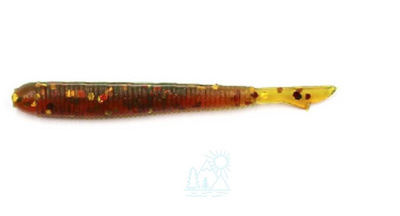 Слаг YAMAN PRO Stick Fry, р.1,8 inch, цвет #09 - Motor Oil (уп. 10 шт.)