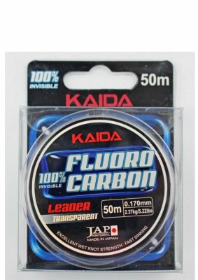 Леска "KAIDA" Fluorocarbon 50 м. 0,17 мм