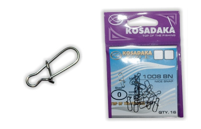 Застежка "KOSADAKA" 1008 №0 (16шт)
