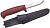 Нож Morakniv Basic 511 углеродистая сталь, пластиковая ручка (красная)