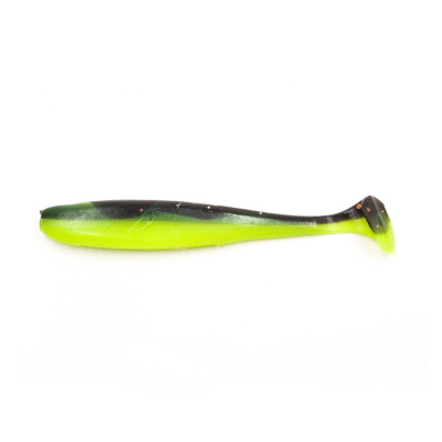 Виброхвост YAMAN PRO Plum Blossom, р.5 inch, цвет #32 - Black Red Flake/Chartreuse (уп. 5 шт.)